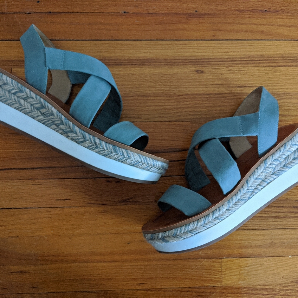 Olive Strappy Sandals